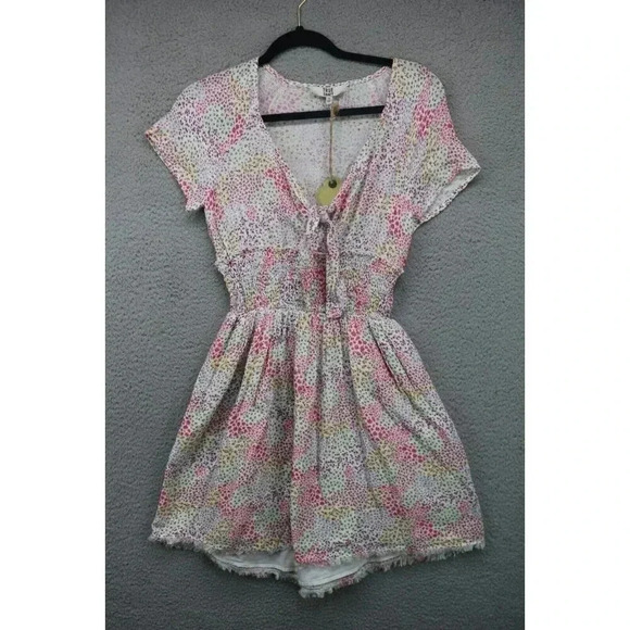 True Craft 100% Cotton Dress-Size XS-New w/Tags-Lined-Empire Waist-Pockets - Picture 1 of 9
